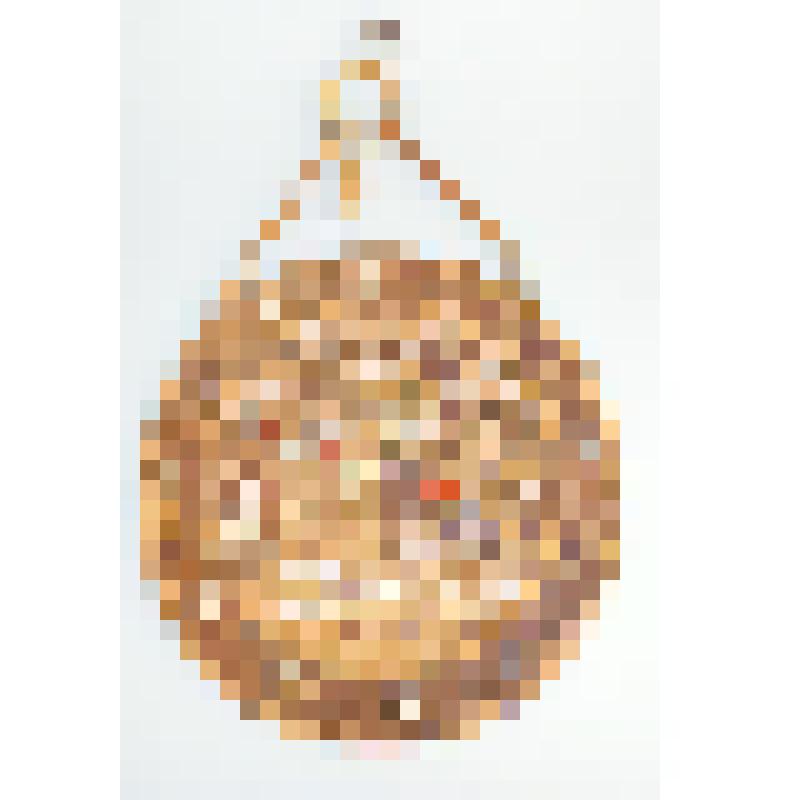 Часы настенные круглые из бересты "Братск"