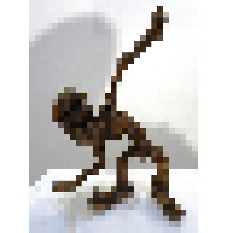 Корневая скульптура "Баба-Яга"