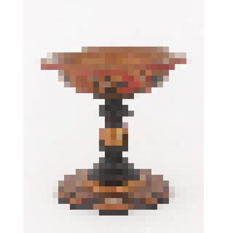 Сахарница-ваза. Золотой фон