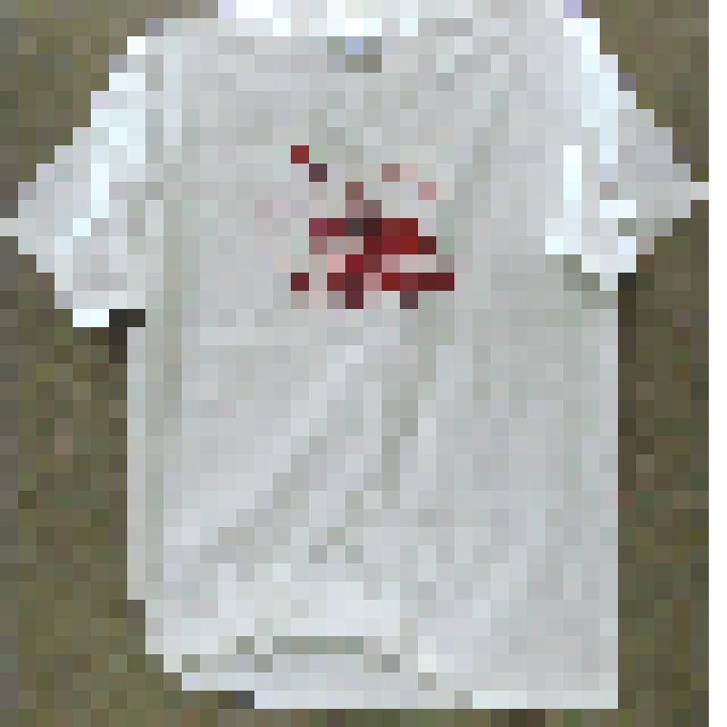 Футболка белая хлопчатобумажная