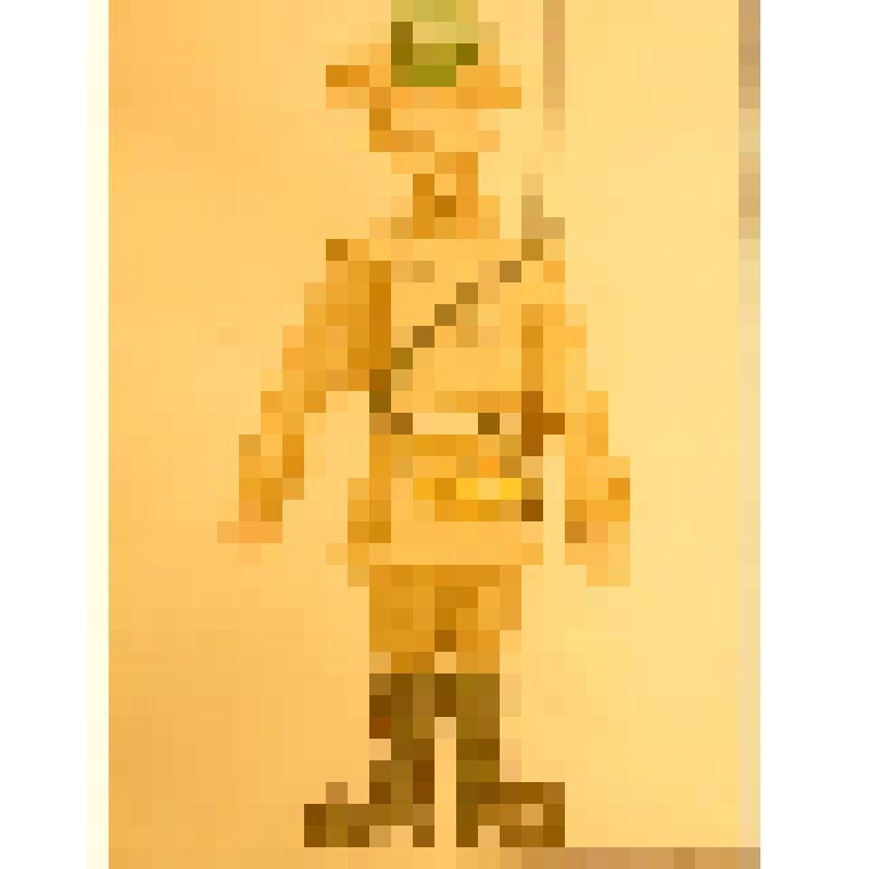 Эскиз куклы. "Губерт". Театр кукол. "Разбойник". Кострома