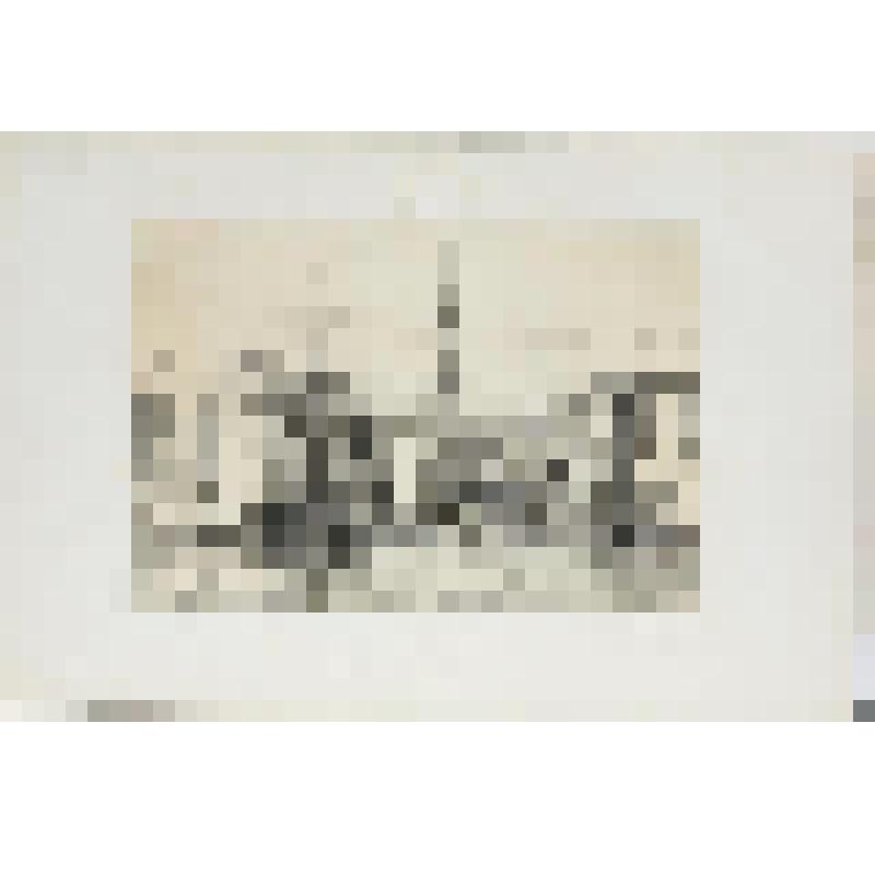 Литография. "Гамбург. Большой док."