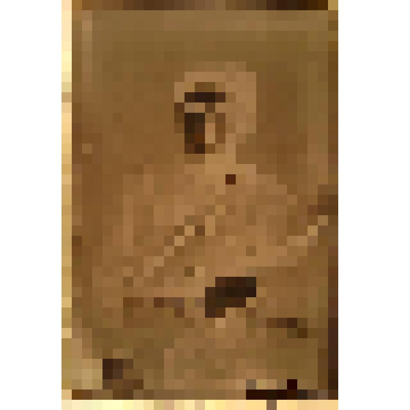 Негатив. Портрет поясной мужчины в форме