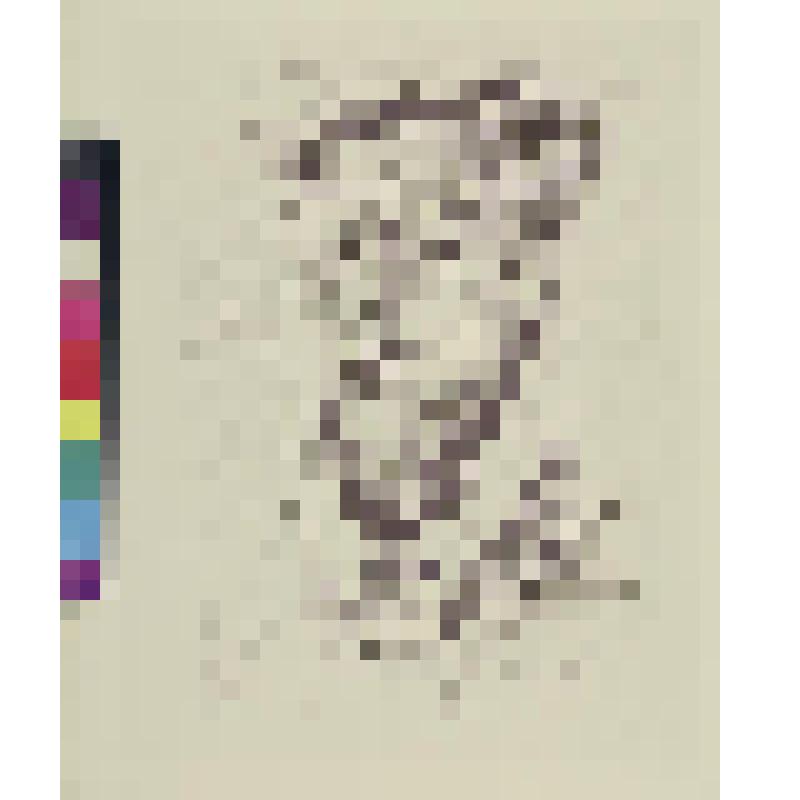 Мужской портрет, гравюра