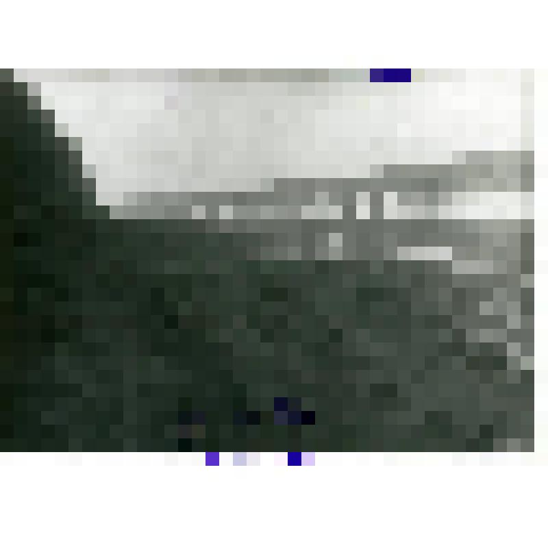 Фотография. Берега Алдана: правый известковый, левый-илистый