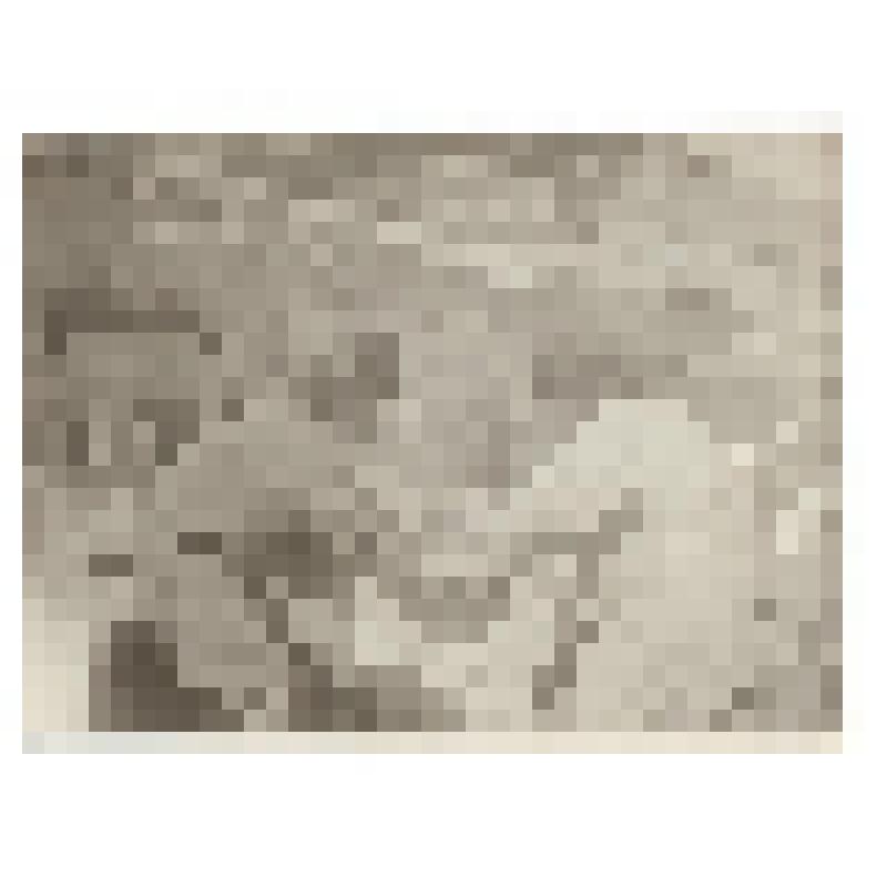Фотография черно-белая. Гилячка помогает мужу точить на точильном камне нож