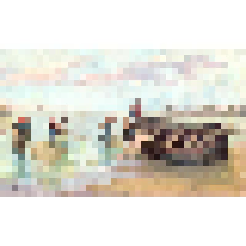 Репродукция картины неизвестного художника. Открытка