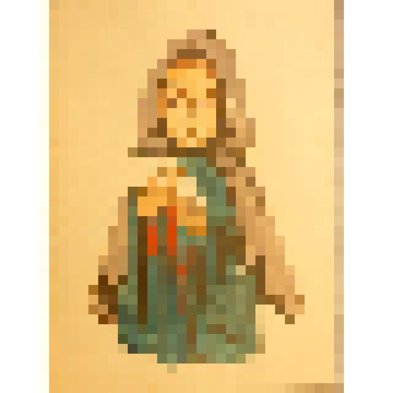 Эскиз куклы. "Рахиль". Театр кукол. "Рождество Христа". (Режиссер В. Бредис). Кострома