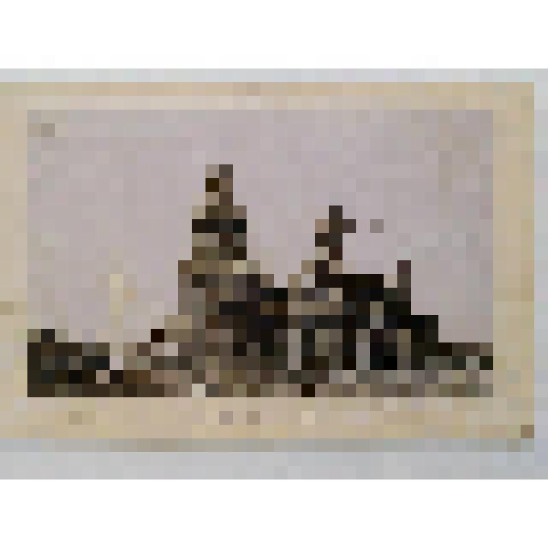 Железная церковь (Иоанна Златоуста). Галицкая площадь. 1868-1871. Украина, г. Киев. Железная церковь (Иоанна Златоуста), из альбома. Никельс; Юргенс Николай Егорович. Западный фасад. Издатель не указан