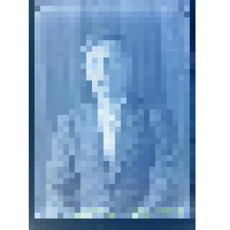 Негатив. Портрет поясной мужчины