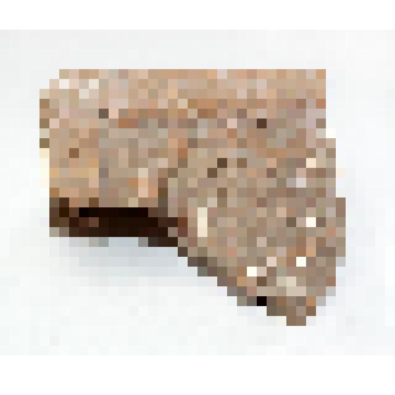 Изразец рельефный красный. Фрагмент