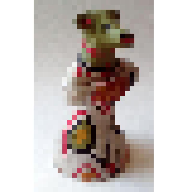 Игрушка. "Корова с гармошкой"
