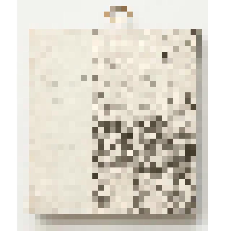 Миниатюра. "Мужской портрет в овале, украшенный рамочкой геометрического орнамента"