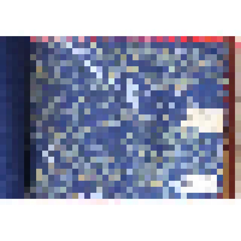 Образец сатина набивного вытравной печати, в альбоме