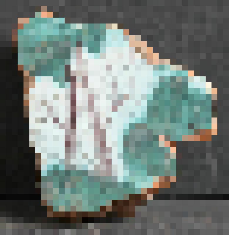 Изразец печной стенной расписной. Фрагмент