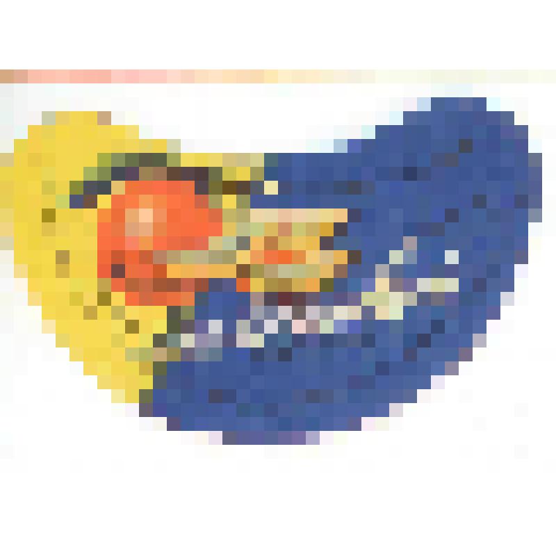 Кольеретка-этикетка горловая к напитку «Апельсиновый» производства Саратовского завода безалкогольных напитков, из коллекции кольереток – этикеток горловых к безалкогольным напиткам