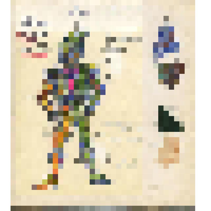 Эскиз костюма "Транио" к спектаклю "Укрощение строптивой" по произведению В. Шекспира Кинешемского драматического театра им. А.Н. Островского