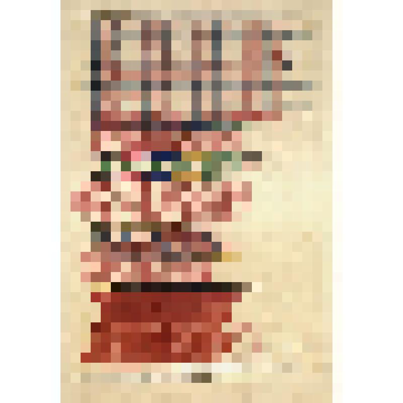 Зарисовка части подола с тканым узором. Из альбома "Орнамент русской женской народной одежды. Женская одежда Русского Севера. Отдельные предметы одежды и детали орнамента". Часть 2