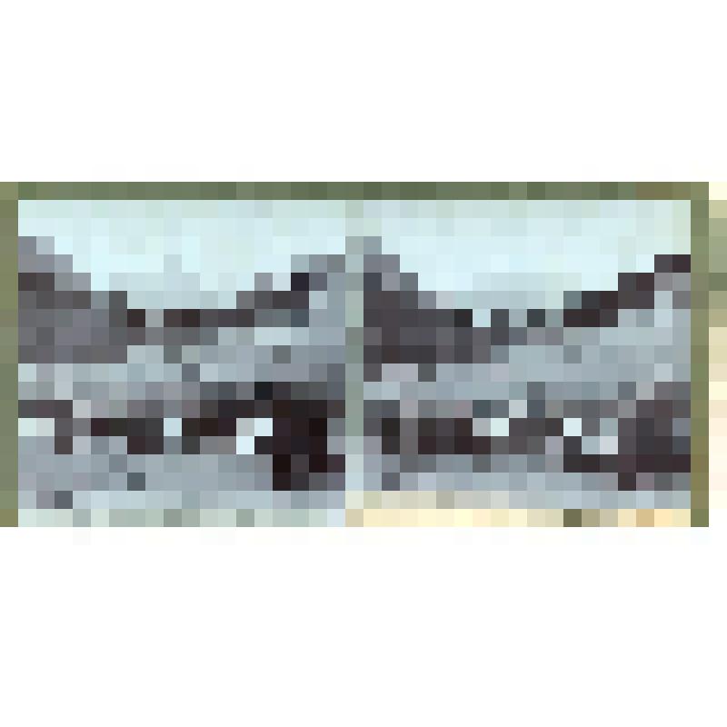 Карточка для стереоскопа «Аул Тегенетле – верховья реки Баксан». Из коллекции «Кавказ» с видами природы Западного Кавказа. Автор фото Н.Л. Минервин