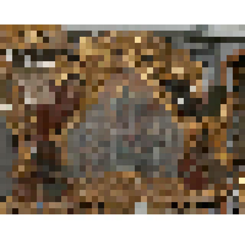 Картуш с живописным клеймом "Воскресение Христово"