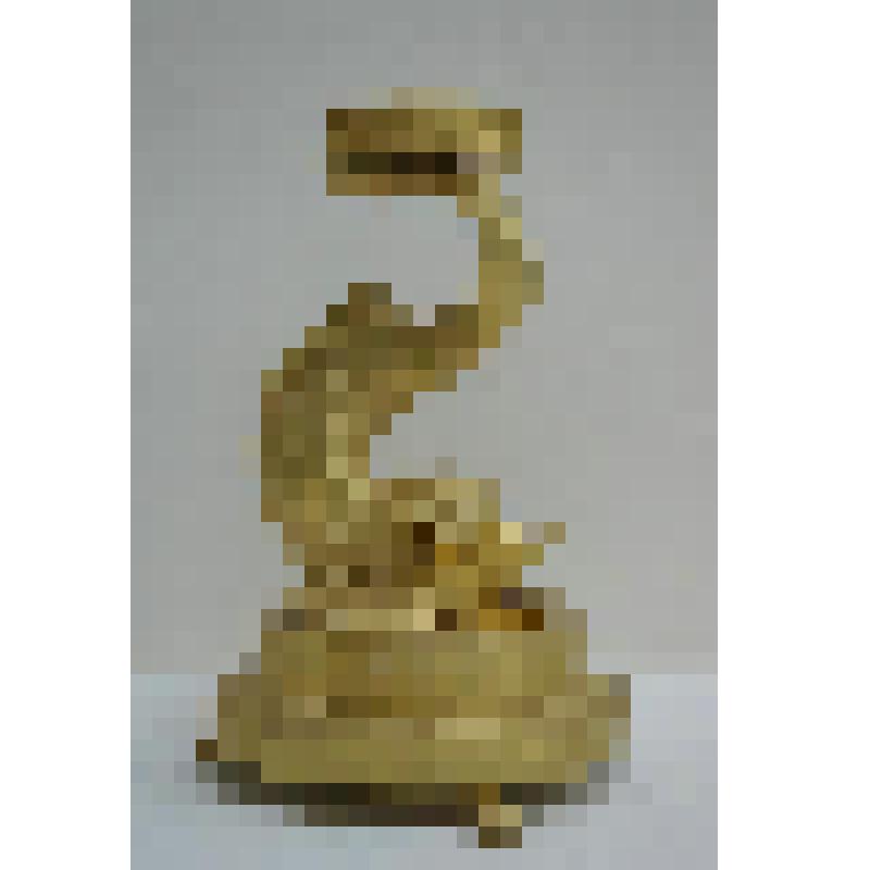 Канделябр бронзовый с дельфинами