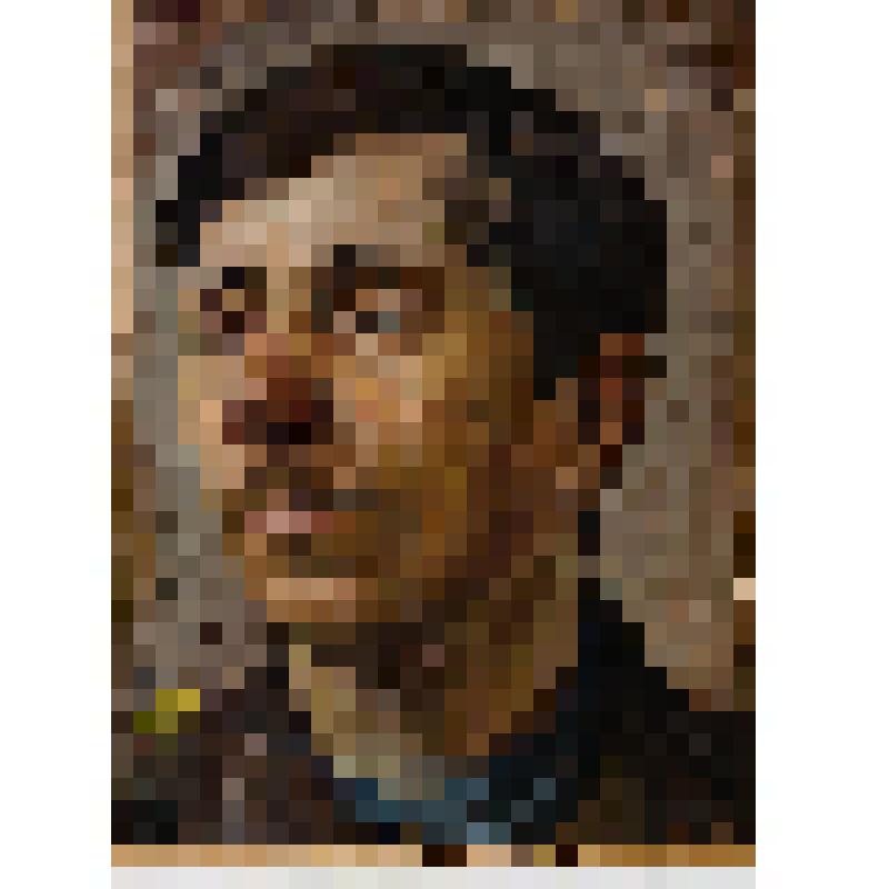Этюд мужской головы
