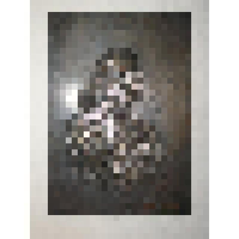 Гальваническая медная копия с погрудным портретом Франклина