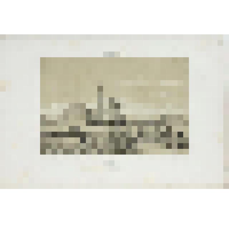 Литография. "Владимирская губерния. Никольское. Приход между городами Судогда и Муромом."