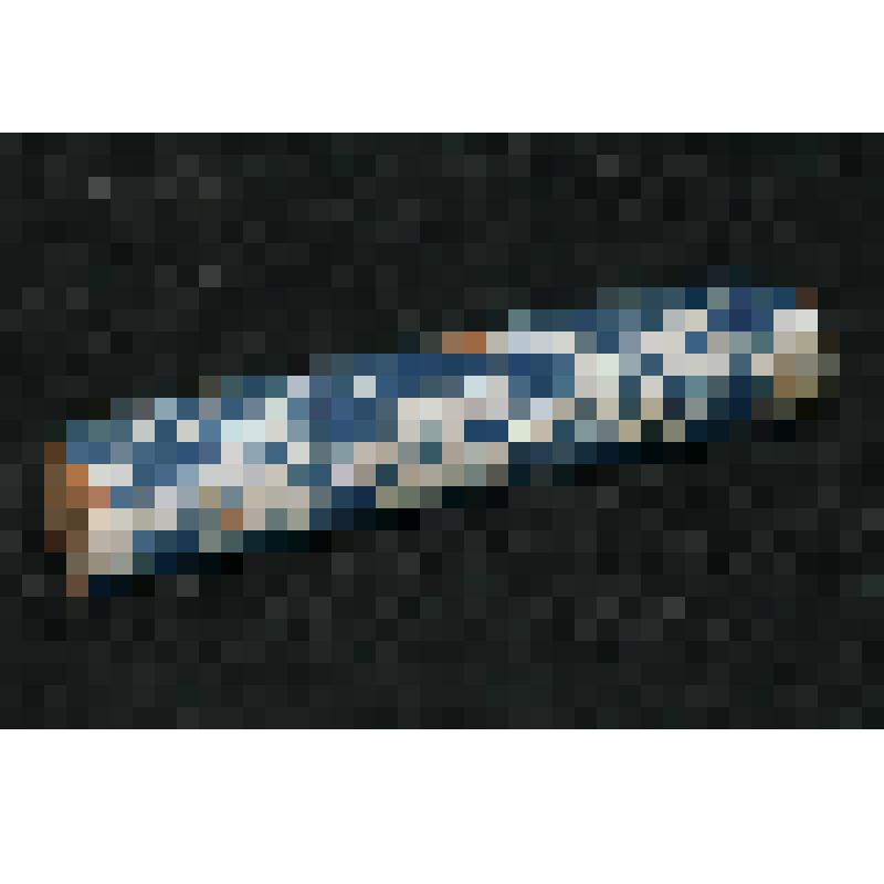 Изразец печной нащельник гладкий расписной