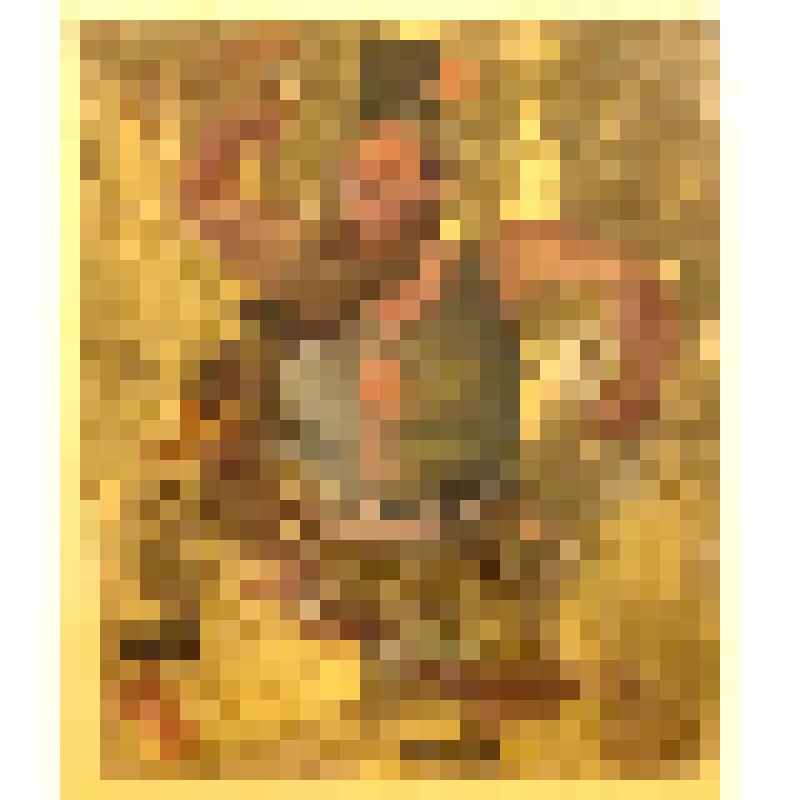 Эскиз костюма "Карабас-Барабас". "Золотой ключик" (Режиссер Н.И. Сац.). Москва, Московский детский музыкальный театр