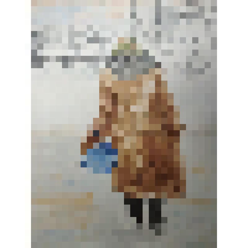 Картина "Голубой снег"