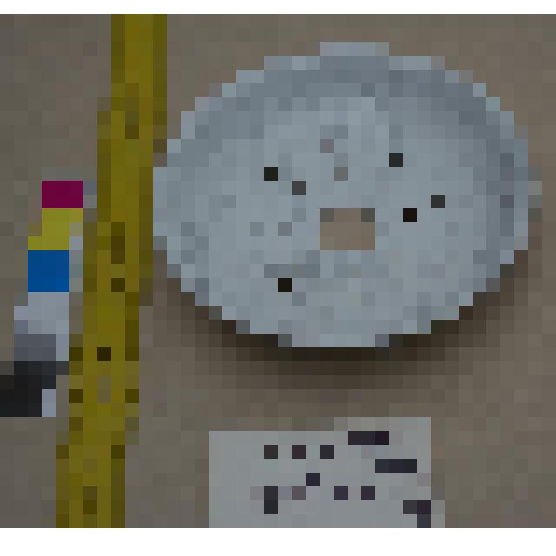 Вкладыш губочницы фаянсовый в форме блюдца на кольцевом стояне