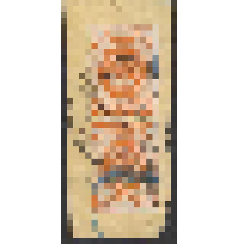 Вырезка из письма. РИ. Ивер-38A. Герб Почтово-телеграфного департамента. Стандартный выпуск. 1 коп. 12. 1889