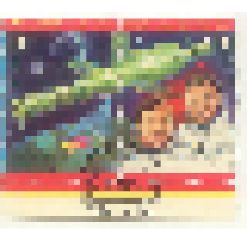 Блок почтовый. 96 суток в космосе. 10.XII.1977-16.III.1978. На борту станции "Салют-6". Ю.В.Романенко, Г.М.Гречко