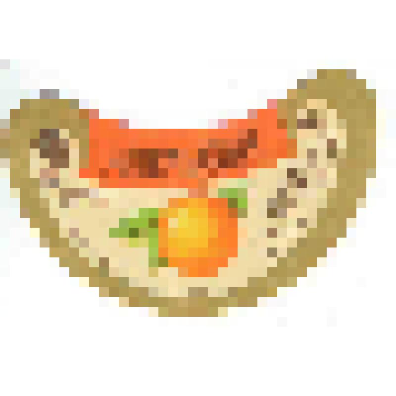 Кольеретка-этикетка горловая к напитку «Апельсин» производства Энгельсского горпищекомбината Саратовской области, из коллекции кольереток – этикеток горловых к безалкогольным напиткам