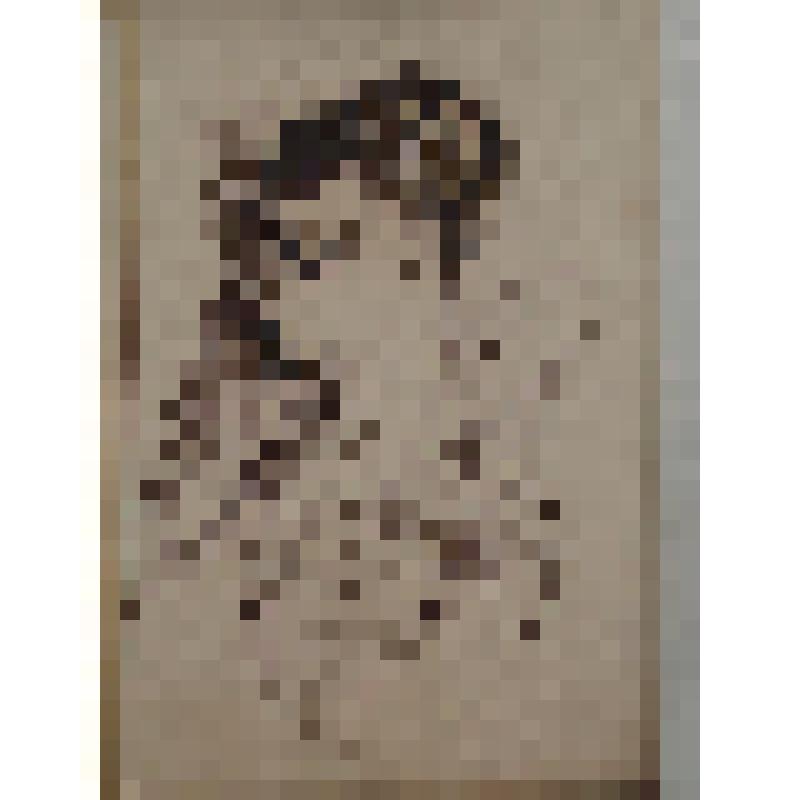 Карикатура на жителя Таганрога, из альбома, "Жгучий брюнет"