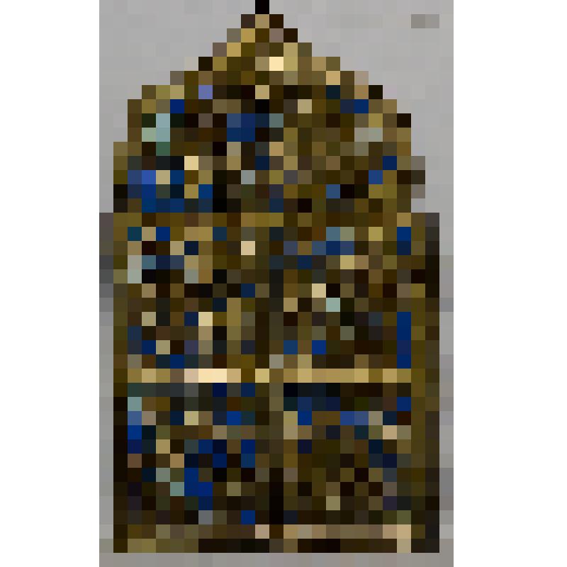 Деталь дорожного складня (левая створа)