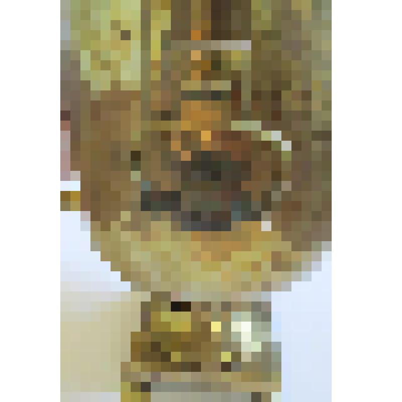 Самовар латунный работы тульских мастеров