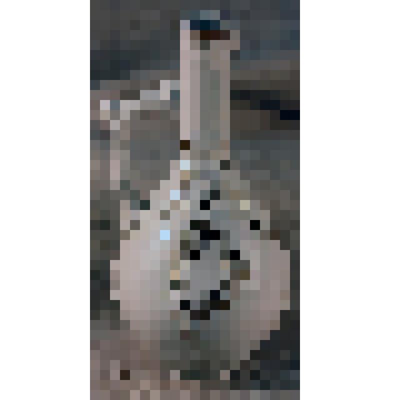 Кувшин белый с золотистым узором, из коллекции материалов Хохлова Сергея Спиридоновича (1910-1974), саратовского ученого-генетика, доктора биологических наук, профессора, зав.кафедрой генетики и дарвинизма СГУ