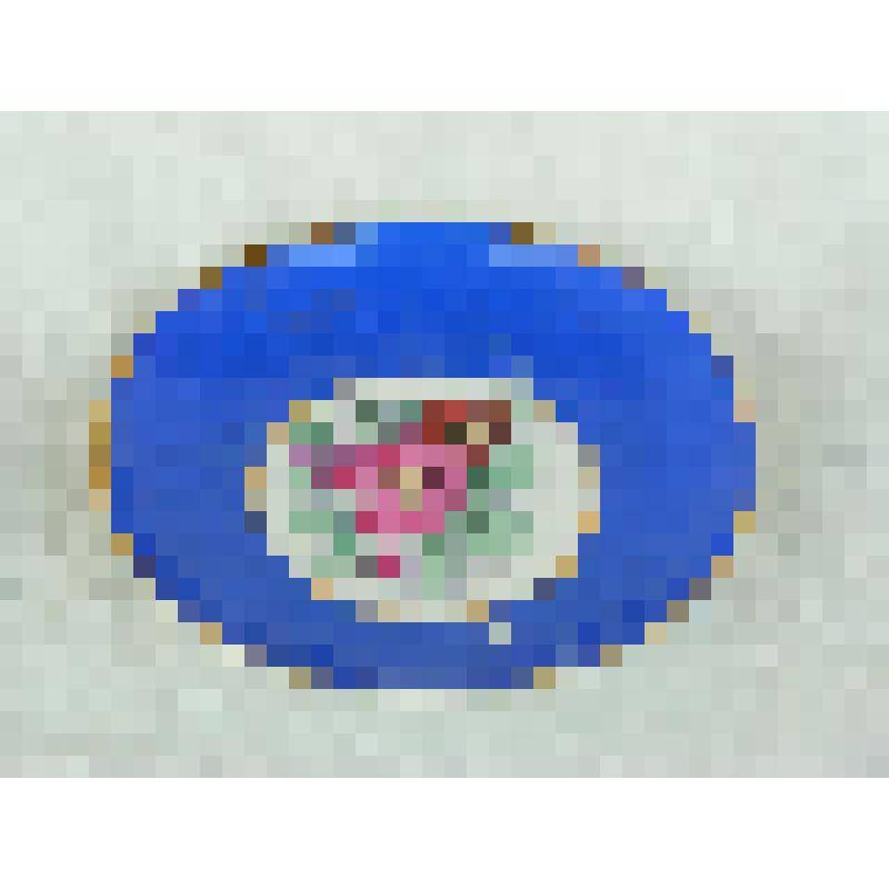 Блюдце фабрики «Вербилки», из сервиза чайного (синего) фабрики «Вербилки»