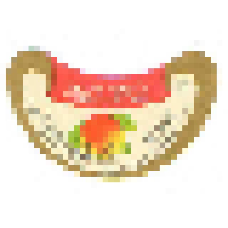 Кольеретка-этикетка горловая к напитку «Яблоко» производства Рязанского завода безалкогольных напитков, из коллекции кольереток – этикеток горловых к безалкогольным напиткам