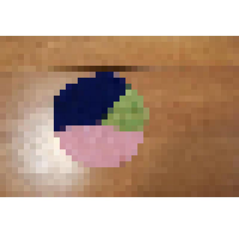 Пестрый берет из Комплекта беретов на куклу