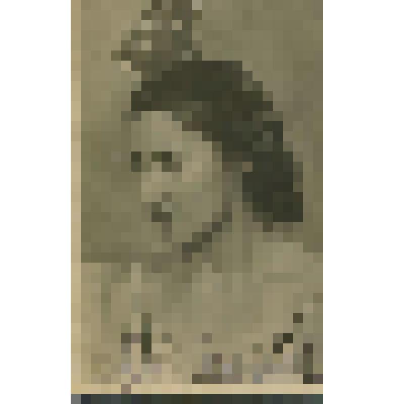 Фотография. Ф. Балабина в роли. Погрудно, голова профиль