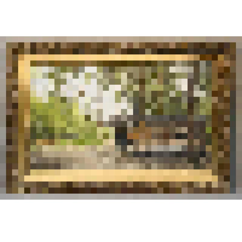 Изба ханта Егорки. Картина