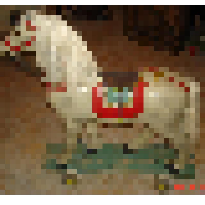 Конь игрушечный