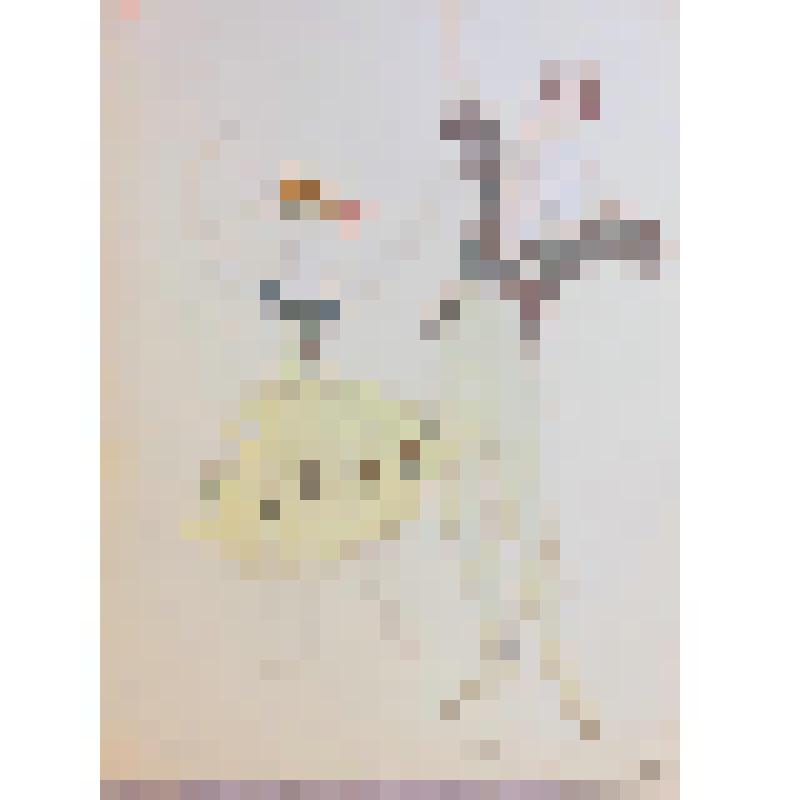 Эскиз костюмов. Женский и мужской персонажи. "Золотой ключик". Москва, Московский академический музыкальный театр им. К.С. Станиславского и В.И. Немировича-Данченко