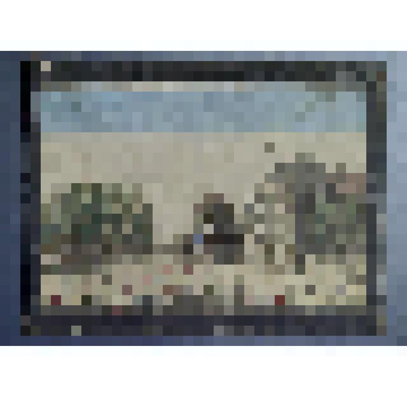 Вид парадного двора, дворца и парка в Аугсбурге (?)