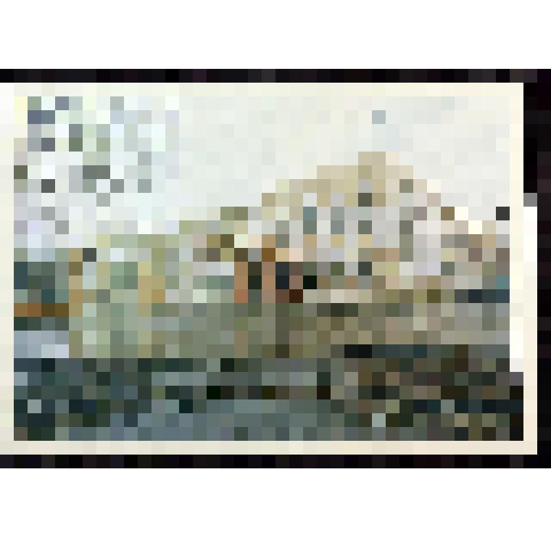 Фотооткрытка. Здание Муниципальной городской поликлиники № 1 г. Энгельса, из комплекта фотооткрыток "Энгельс"