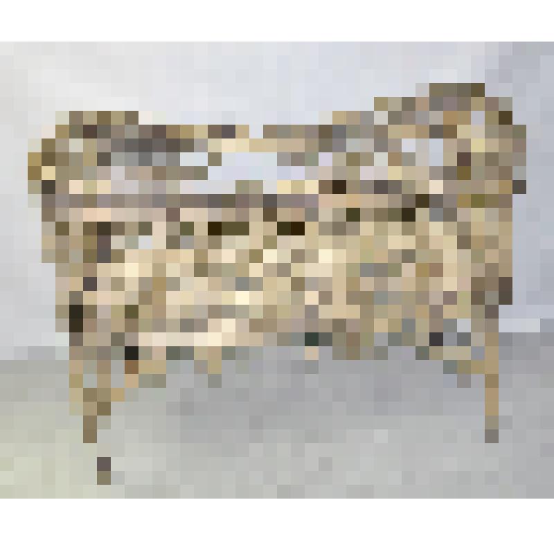 Кровать детская, плетеная из лозы