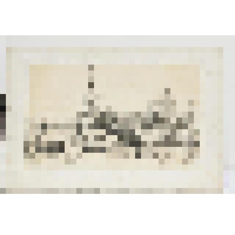 Литография. "Санкт-Петербург. Церковь Св. Николая Морского и канал Фонтанки."